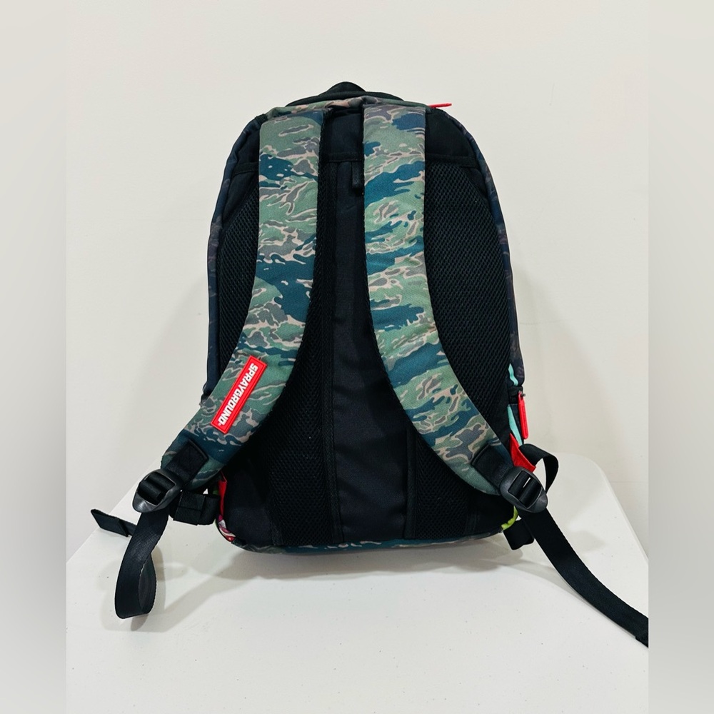 Sprayground Backpack‎ Bookbag, ULTRA RARE - SpongeBob Crayon Mayhem - Picture 8 of 12